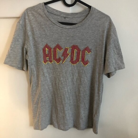 𝅺acdc Band Tee Cotton Blend - Picture 3 of 8
